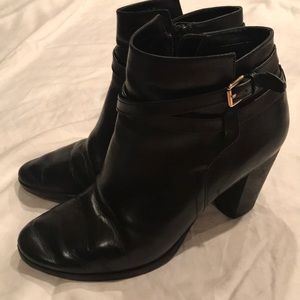 Cole Haan Black Booties